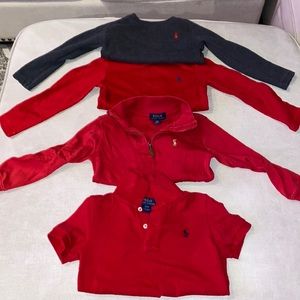 Polo sweaters and shirt